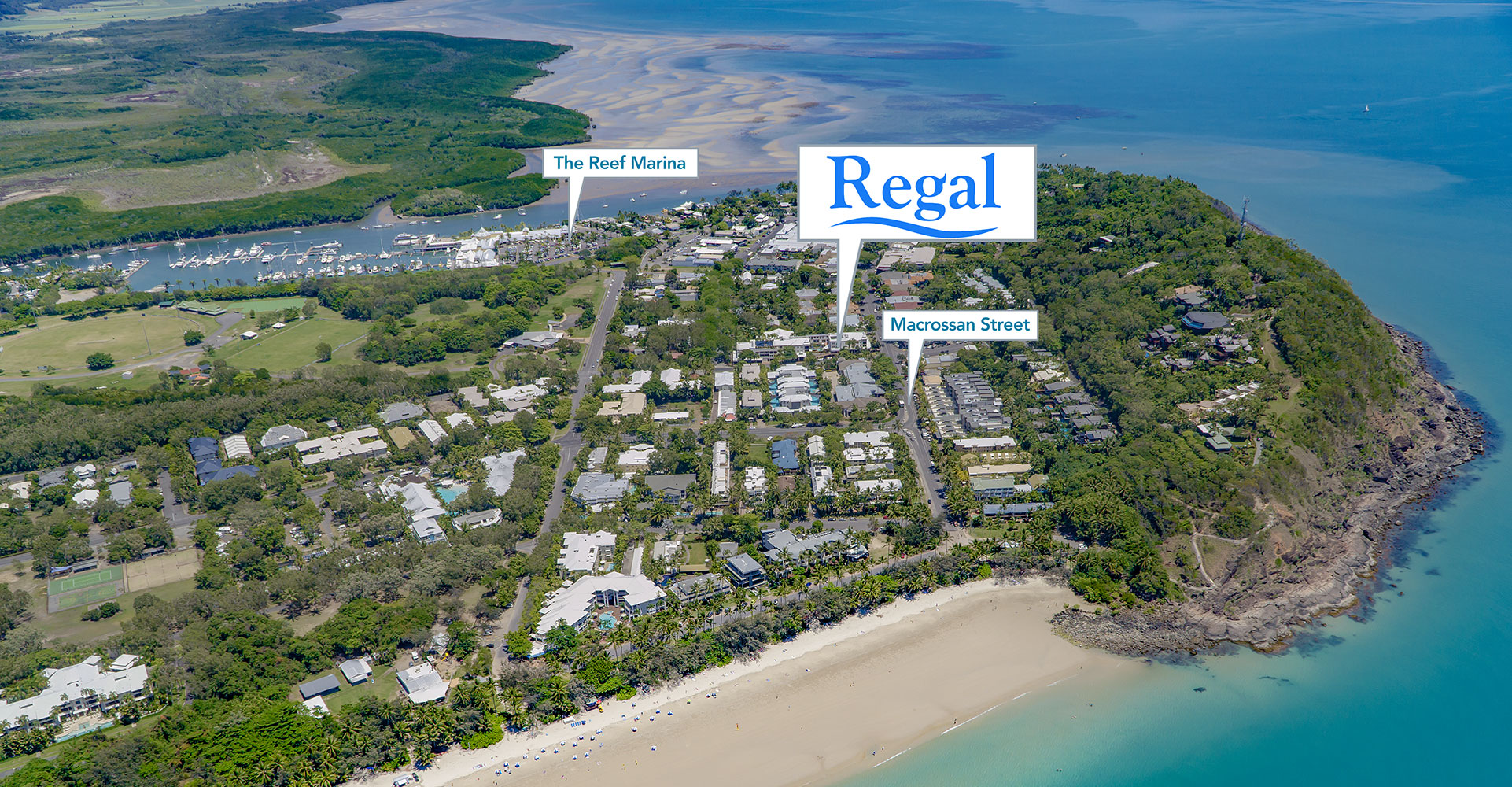 regal port douglas is in the centre of town